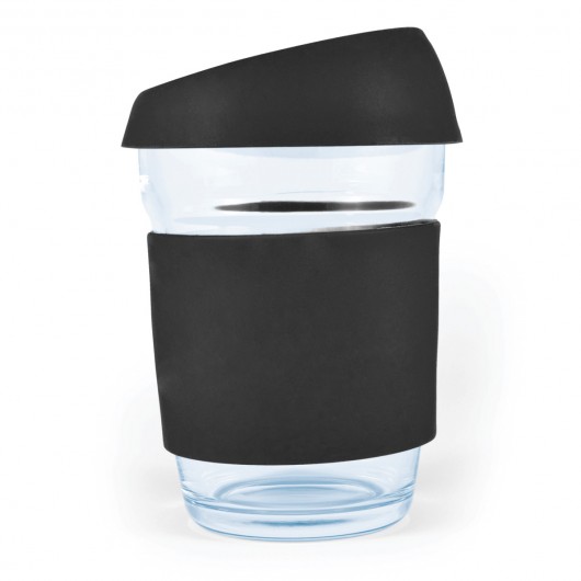 Glass Coffee Cups black